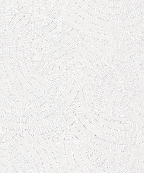 Fehér minimál hullám mintás design tapéta