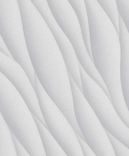 Fehér mosható hullám mintás vlies design tapéta