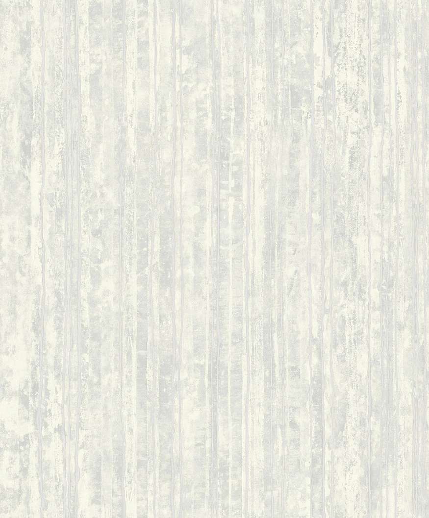 Fehér színű luxus tapéta ezüst színű csíkokkal