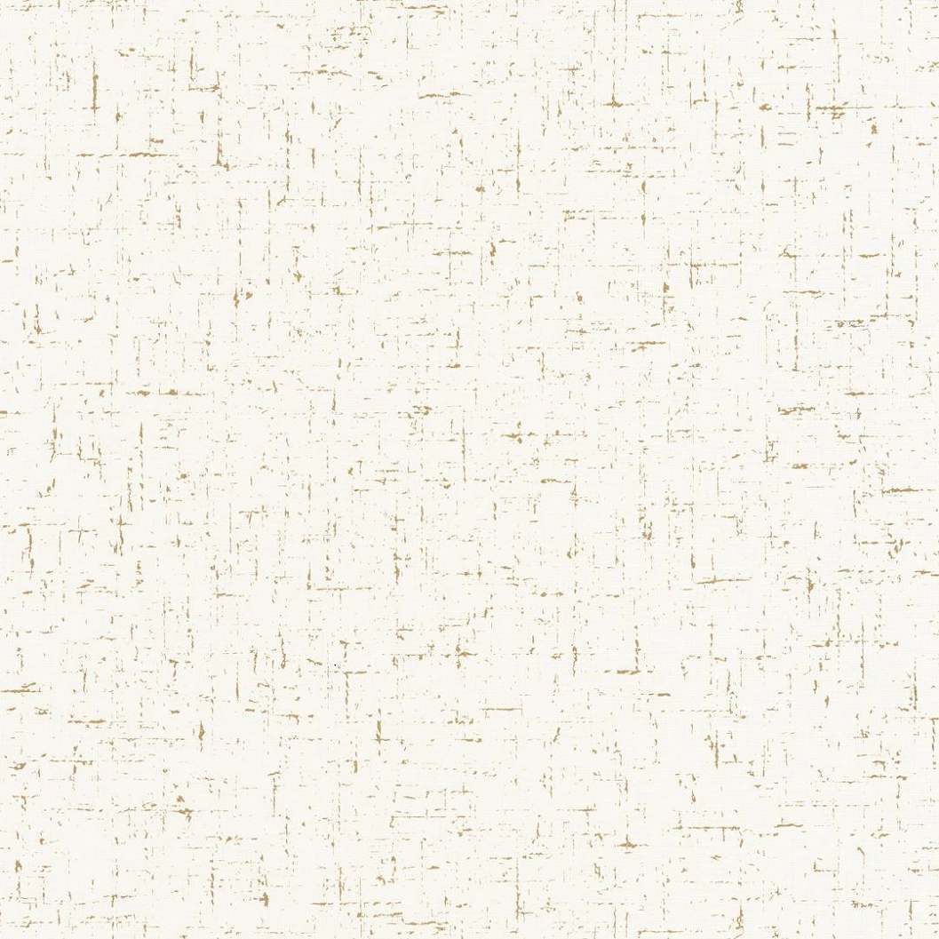 Fehér textíl hatású arany koptatott design tapéta