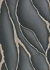 Fekete arany márványos mintás vlies design tapéta