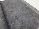 Fekete betonhatású mosható vlies dekor tapéta