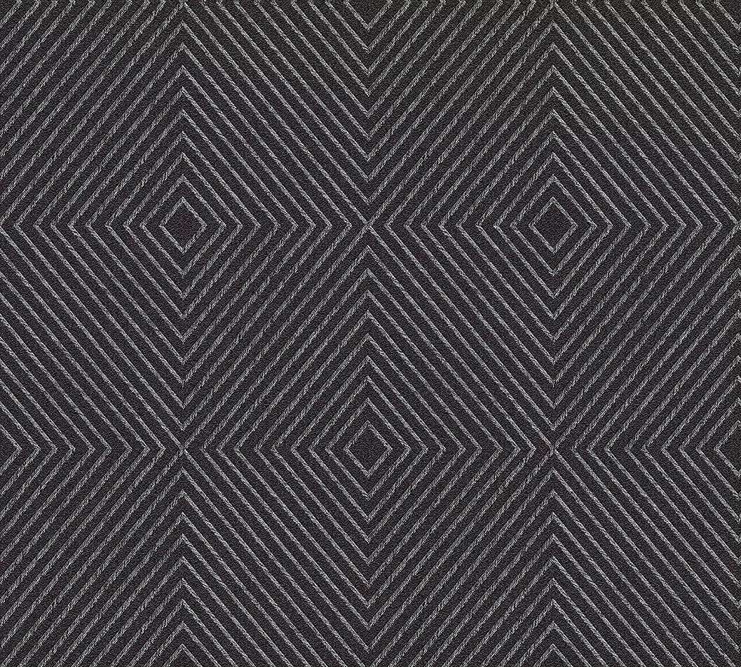 Fekete csíkos modern geometriai mintás tapéta