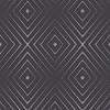 Fekete dekor tapéta modern geometrikus mintával