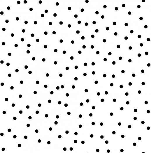 Fekete fehér apró konfetti pöttyös mintás vlies tapéta