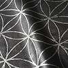Fekete geometrikus mintás mosható dekor tapéta