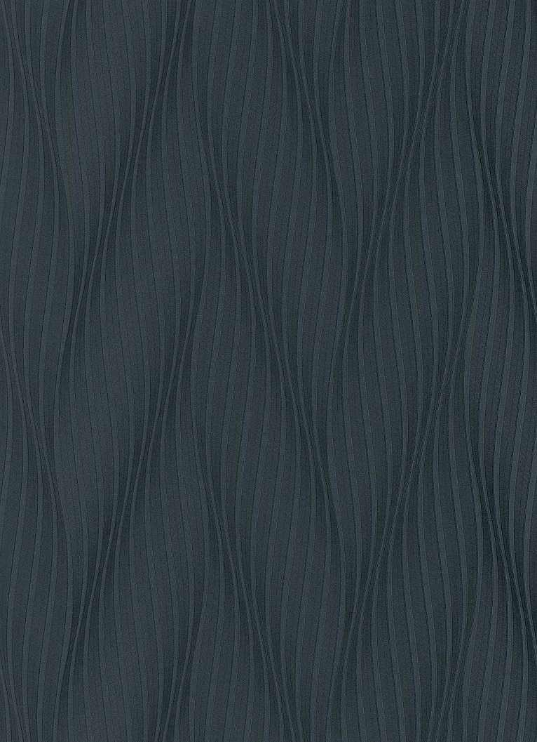 Fekete hullám mintás elegáns vlies design tapéta