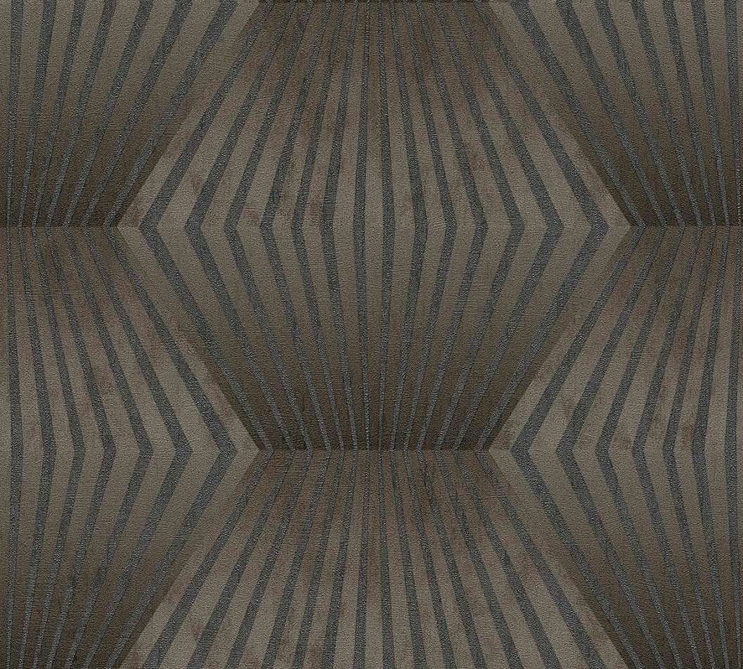Fekete modern geometrikus mintás design tapéta