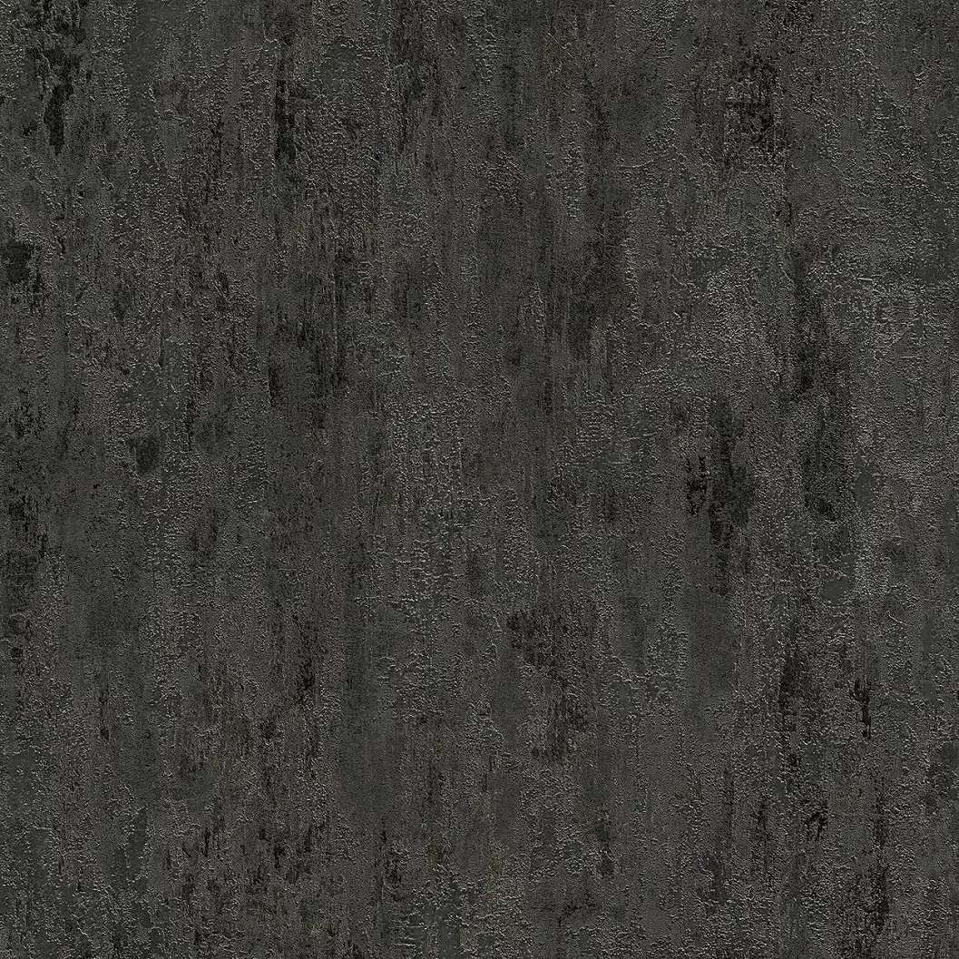 Fekete szürke antik fal hatású loft tapéta