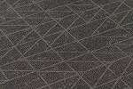 Fekete tapéta orientális stílusú geometrikus mintával