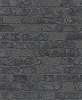 Fekete téglamintás design tapéta struktúrált tégla mintával