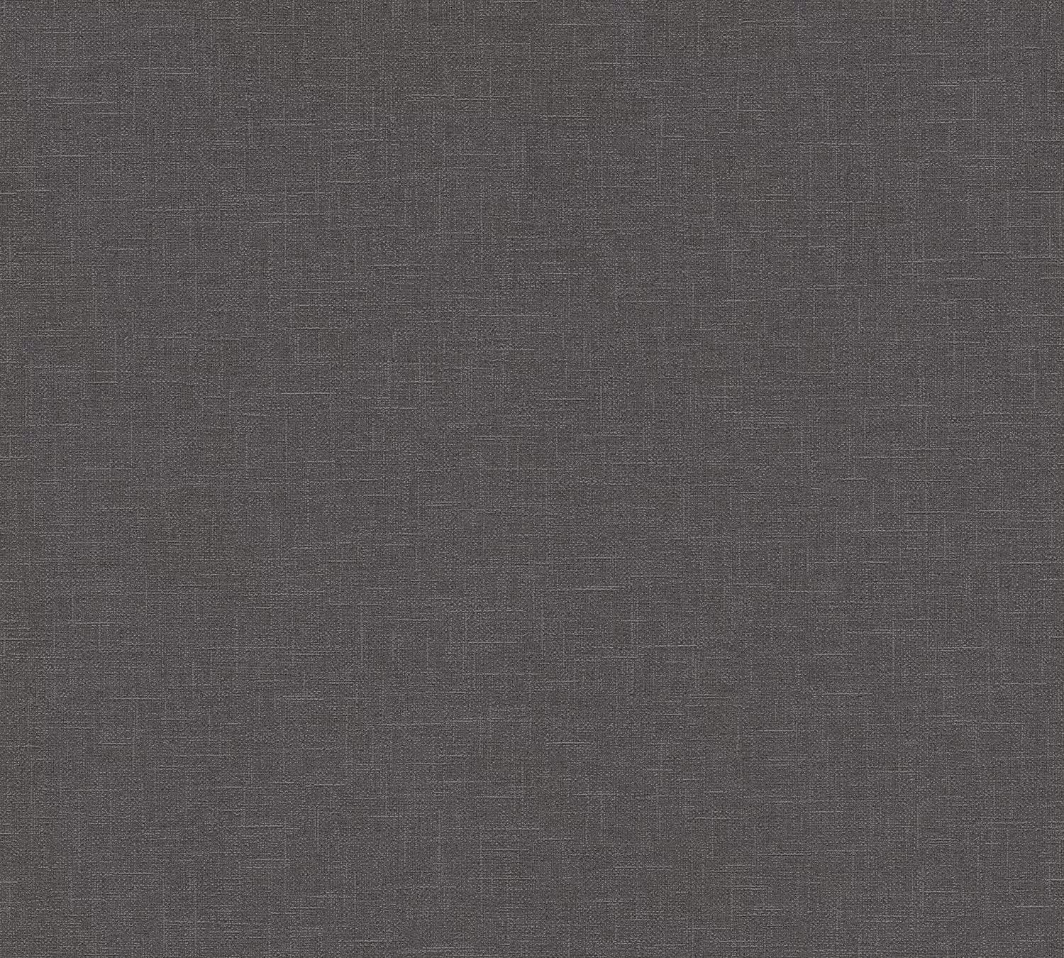 Fekete vlies tapéta textil szőt hatással 
