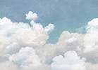 Felhő mintás design poszter tapéta