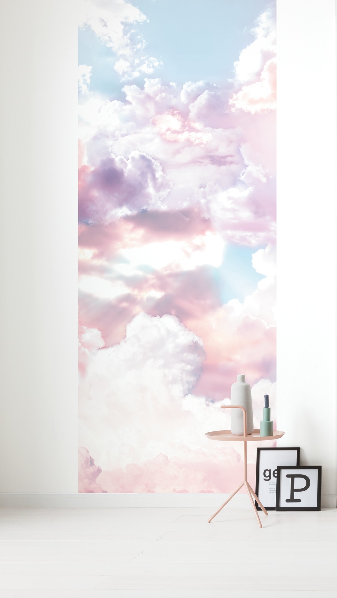 Felhő mintás fali poszter