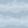 Felhő mintás kék gyerek tapéta