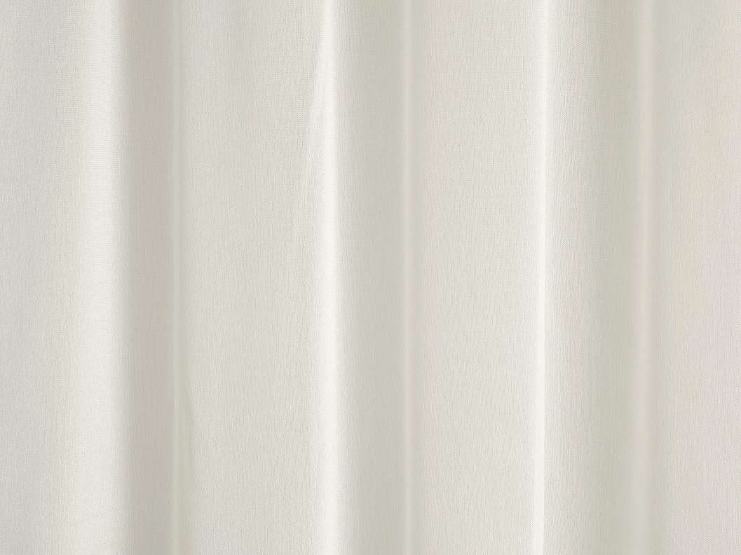Fényáteresztő függöny textil anyag krémfehér színben