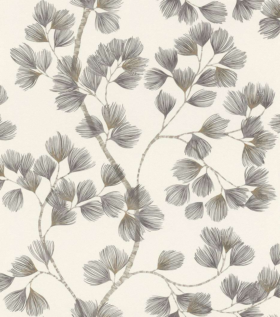 Fenyőlevél mintás vinyl dekor tapéta