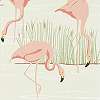 Flamingó mintás harlequin luxus tapéta rózsaszín flamingó mintával
