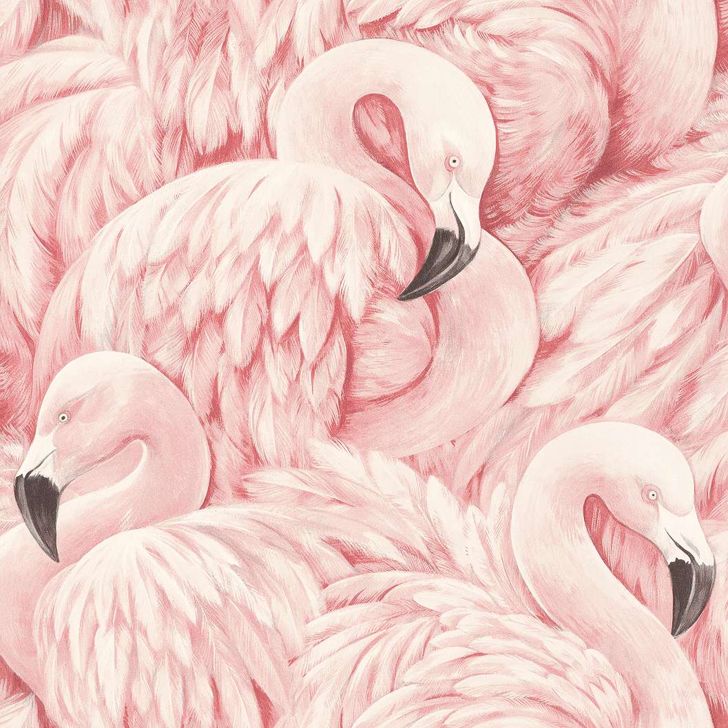 Flamingó mintás tapéta