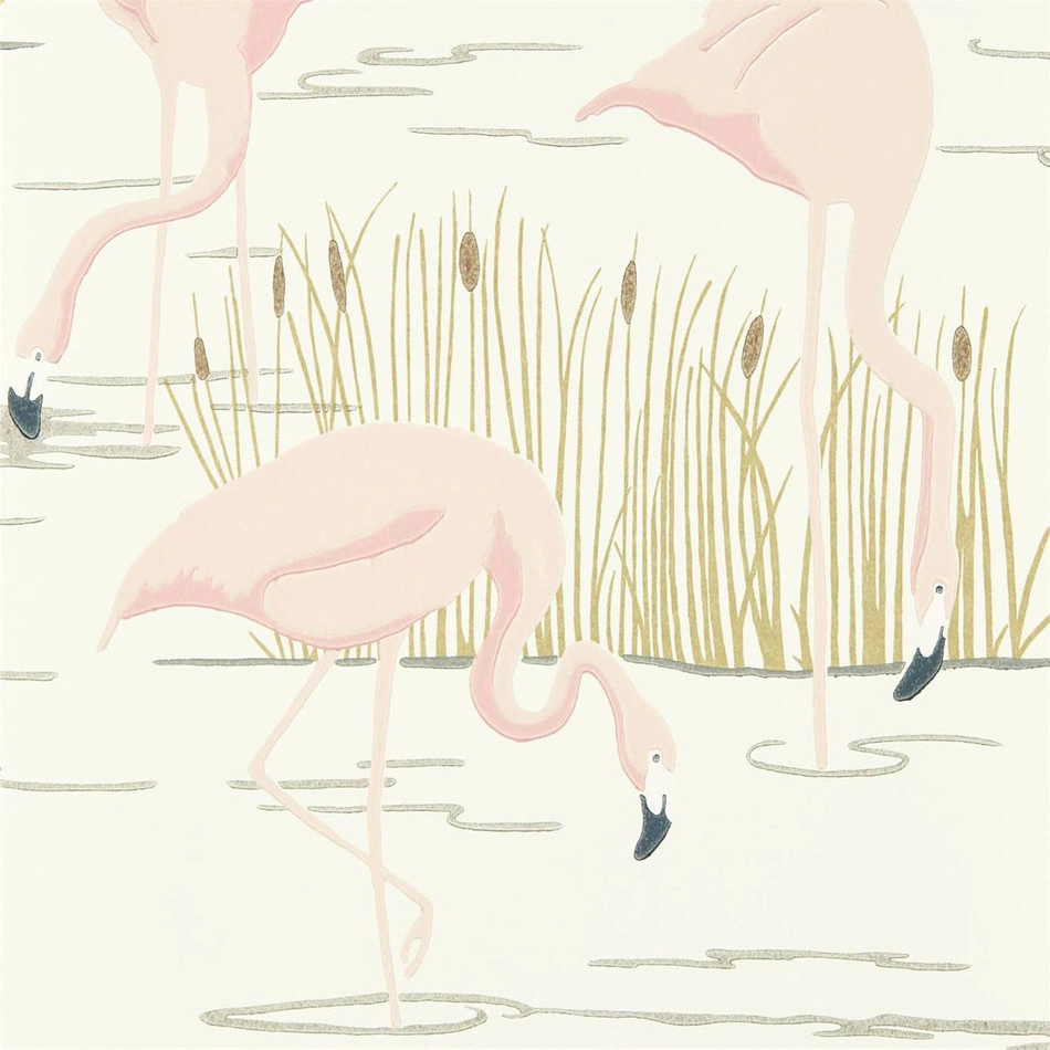 Flamingó mintás vlies Harlequin angol tapéta