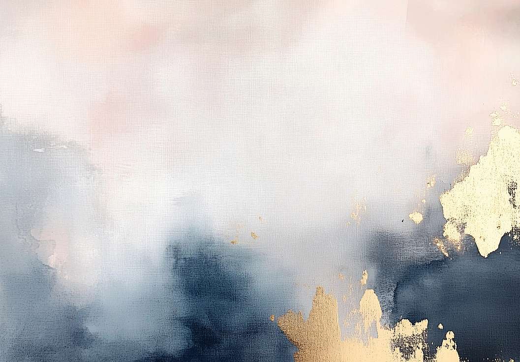  Fotótapéta absztrakt vászonkép hatású arany, szürke foltokkal díszített minta 368x254 vlies