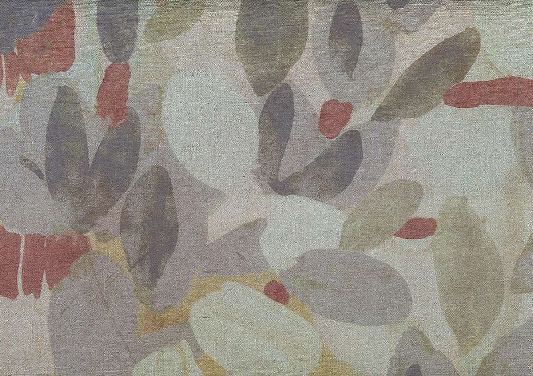 Fotótapéta liget mintával fémes színekben