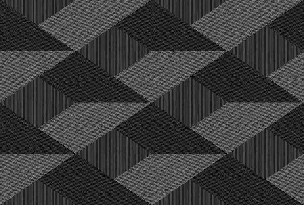 Fotótapéta óriás szürke fekete geometriai mintával
