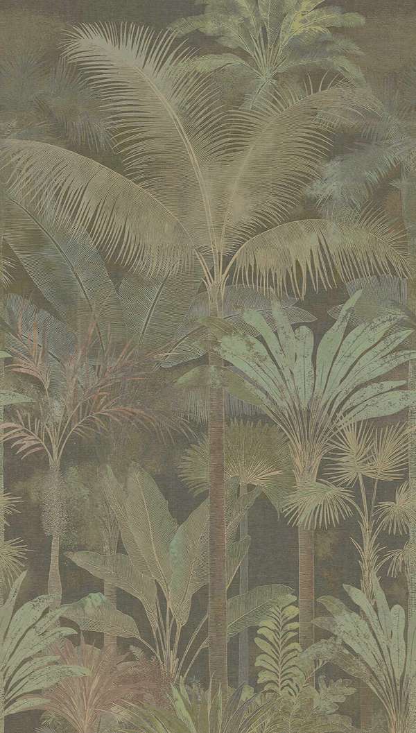 Fotótapéta pálmaerdő mintával vinyl