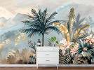 Fotótapéta trópusi hegyvidékes tájkép 368x254 vlies
