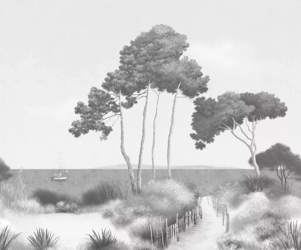 Fotótapéta trópusi liget mintával 300 cm x 250 cm