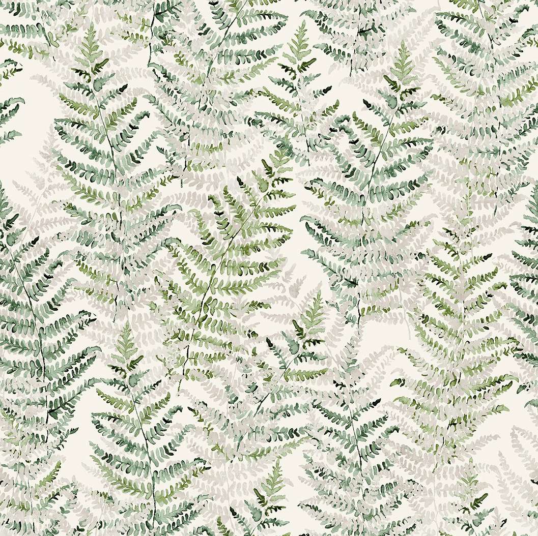 Fotótapéta zöld óriás páfrány levél mintával