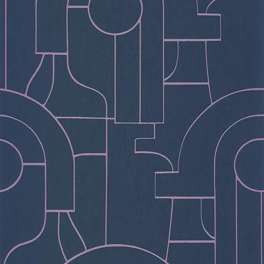 Francia art deco design tapéta geometrikus mintával