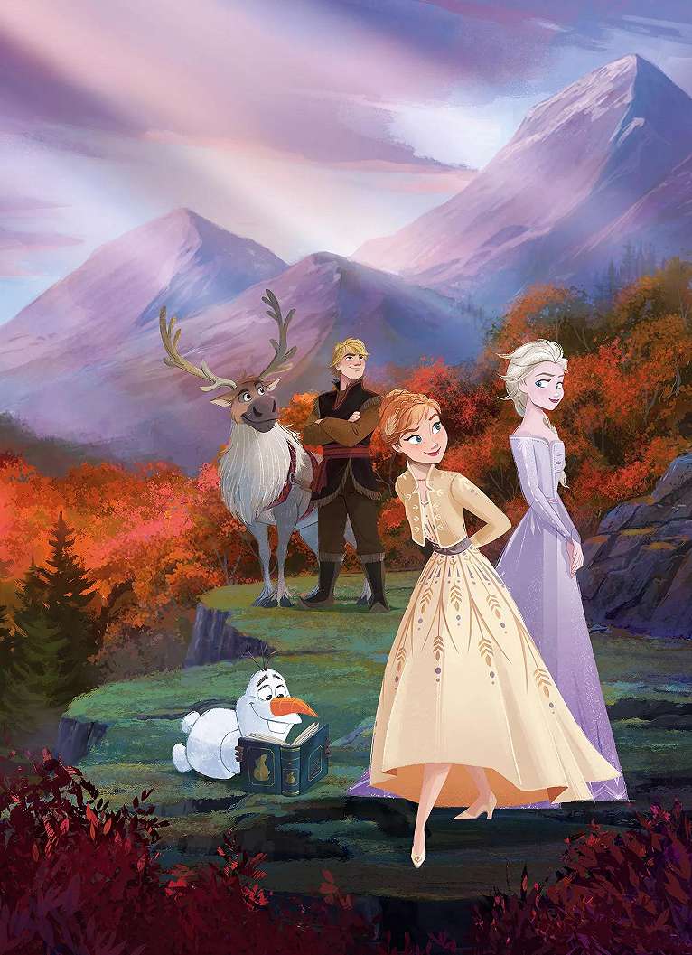 Frozen Jégvarázs gyerekszobai fali poszter