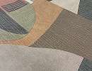 Geometria mintás vintage design tapéta matt színvilágban