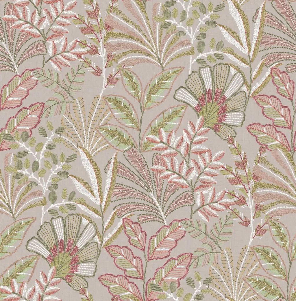 Graham dekor tapéta trópusi levél mintával tóp és rózsaszín színben