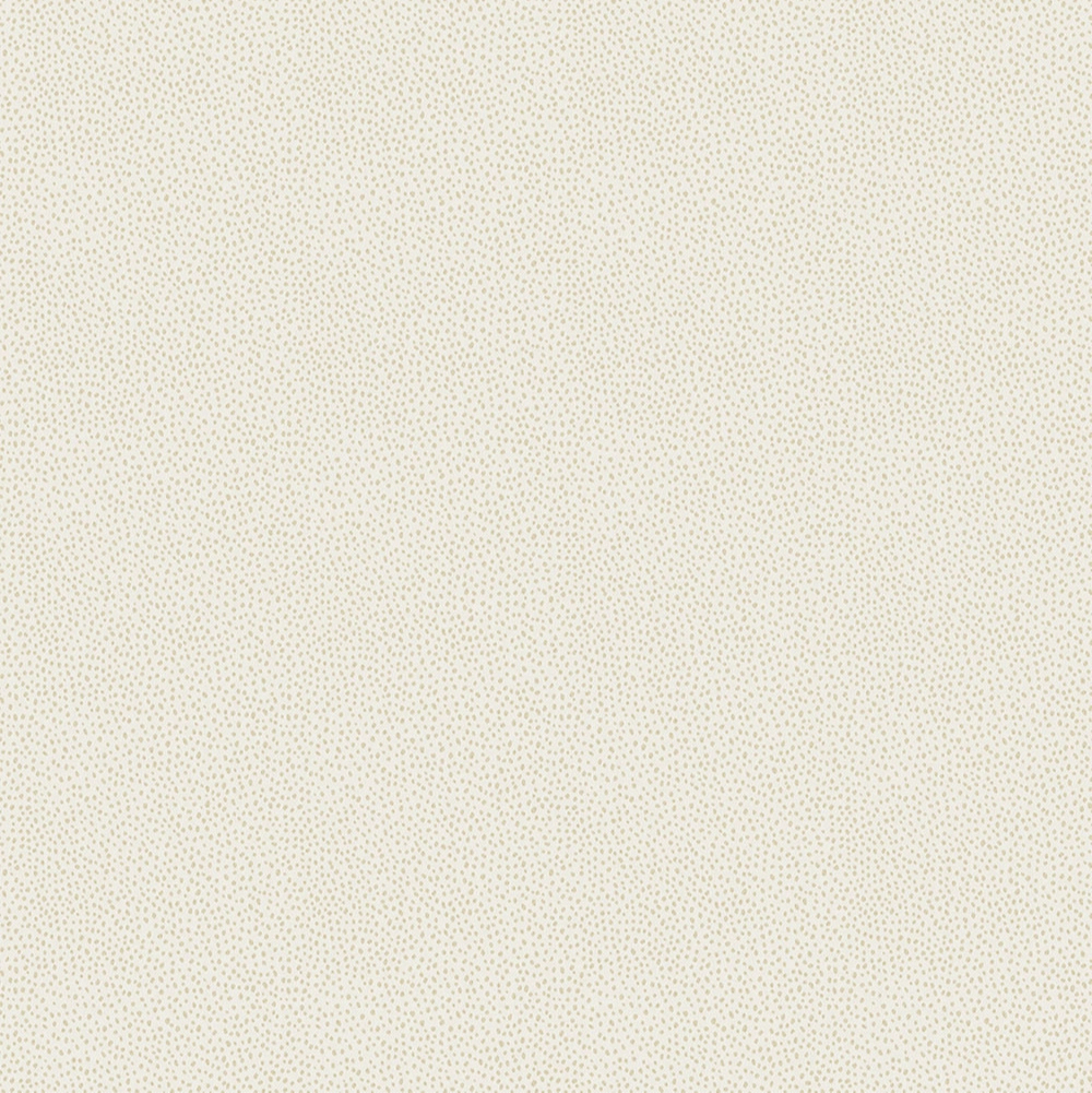 Gyerek dekor tapéta beige színben pöttyös mintával