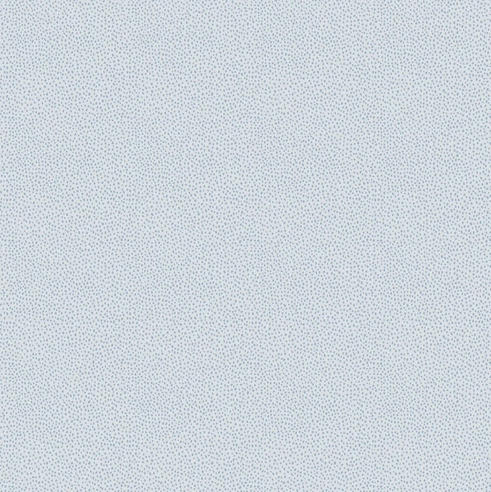 Gyerek dekor tapéta égkék színben pöttyös mintával