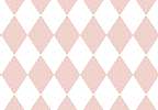 Gyerek dekor tapéta káró mintával rózsaszín színben