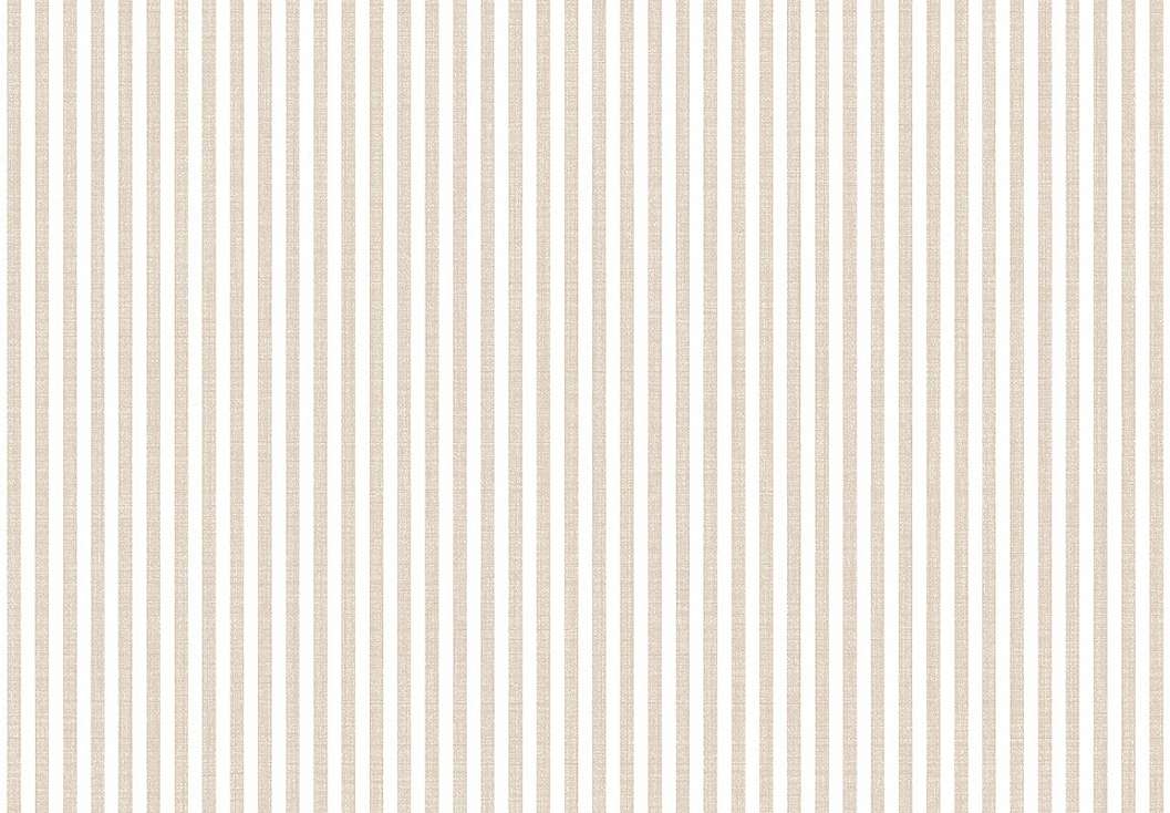 Gyerek dekor tapéta keskeny csíkos mintával barna színben