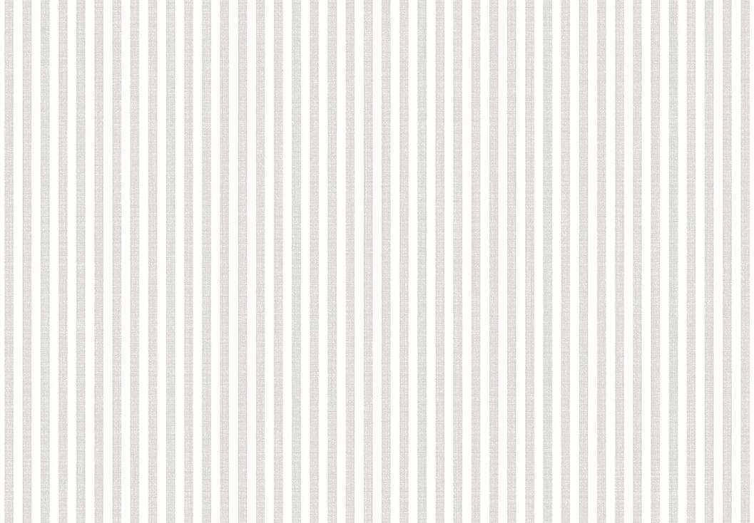 Gyerek dekor tapéta keskeny csíkos mintával szürke színben