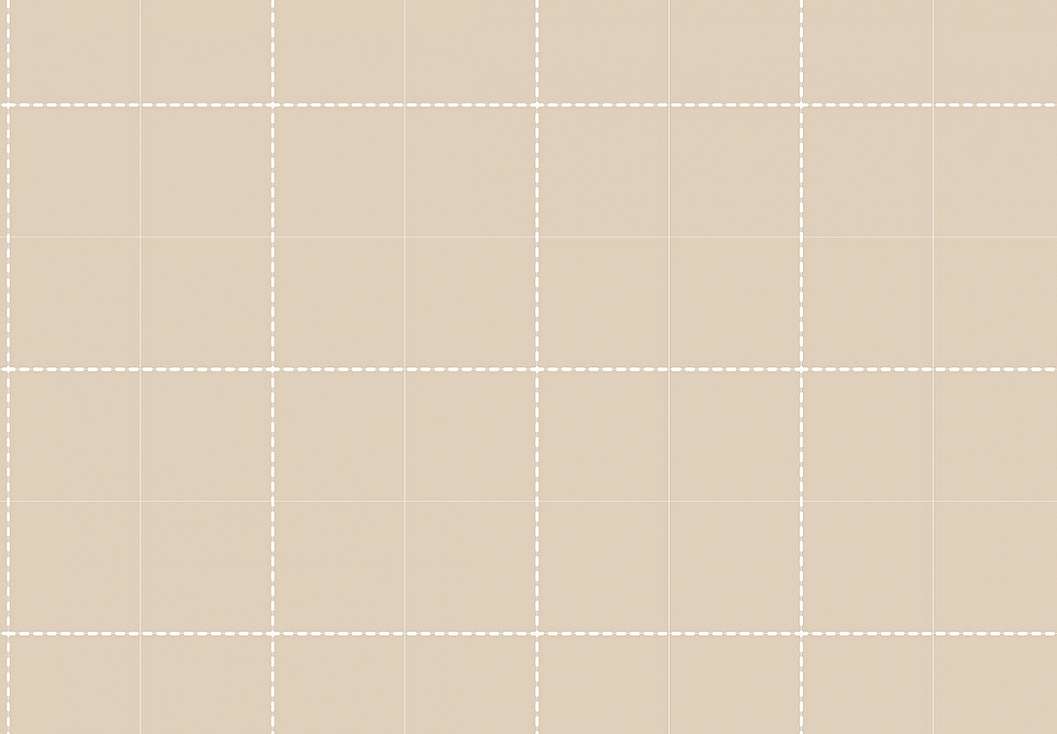 Gyerek dekor tapéta kockás mintával beige színben