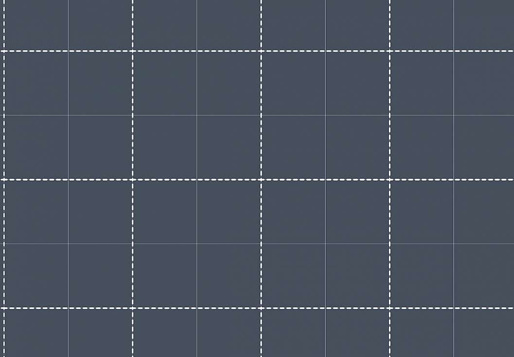 Gyerek dekor tapéta kockás mintával fekete színben