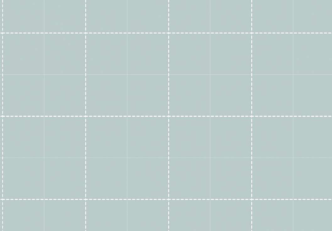 Gyerek dekor tapéta kockás mintával kék színben