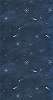 Gyerek dekor tapéta koptatott sötét kék alapon fehér üstökös és csillag mintákkal