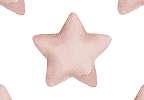 Gyerek dekor tapéta nagy csillag mintával rózsaszín színben