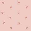 Gyerek dekor tapéta szivecske mintás rózsaszín színben