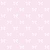 Gyerek design tapéta púder rózsaszín alapon rózsaszín masni mintával
