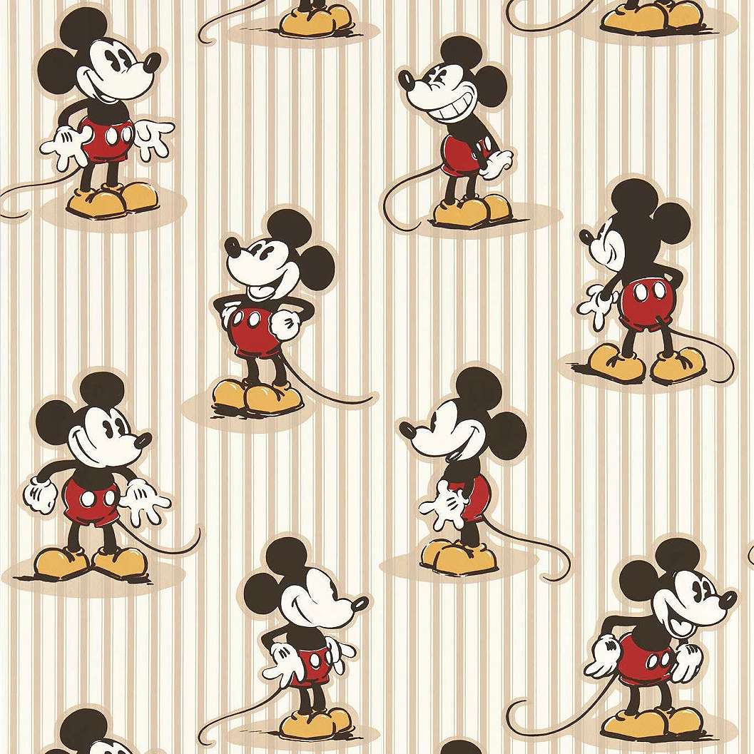 Gyerek Sanderson design tapéta Klasszikus Mickey egér mintával