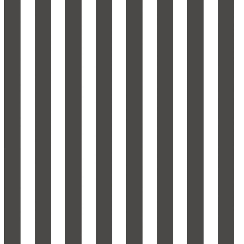 Gyerek tapéta csíkos mintával fekete színben