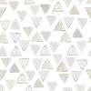 Gyerek tapéta háromszög mintával pasztell színekkel